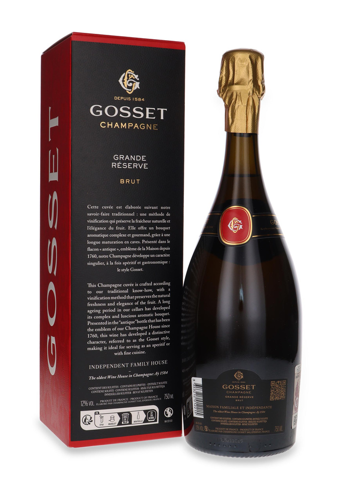 Szampan Gosset Grande Reserve Brut / 12%/ 0,75l