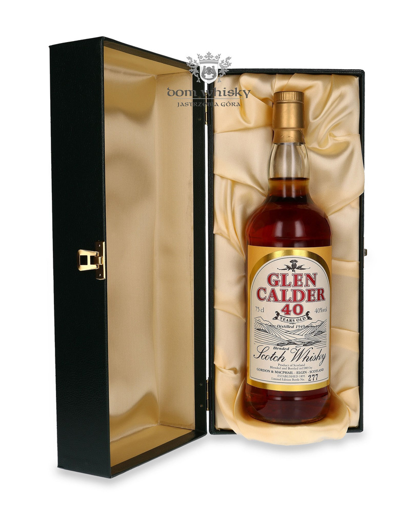 Glen Calder 40-year-old (D.1949 B.1989) Gordon &amp; MacPhail / 40% / 0.75l