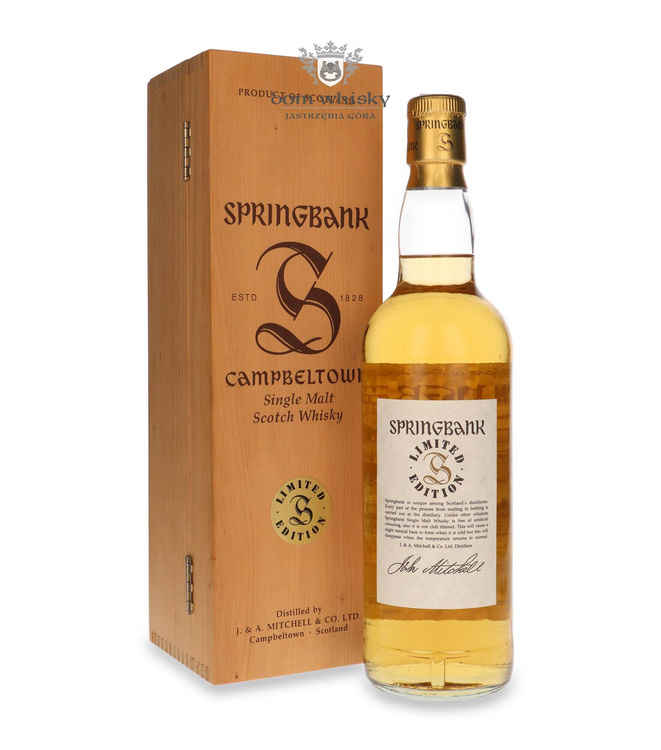 Springbank 50-letni Millennium Bottling / Wooden Box / 40,5% / 0,7l