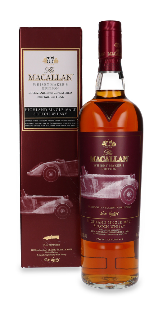 The Macallan Whisky Maker’s Edition Classic Travel Range (1940s Roadster) /42,8%/ 0,7l
