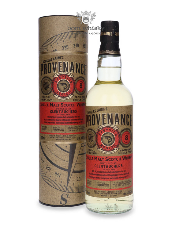 Glentauchers 8-letni (D.2011, B.2020) Douglas Laing’s Provenance / 46%/ 0,7l