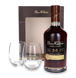 Dos Maderas 5 + 5 Triple Aged Rum Sherry + 2 szklanki / 40% / 0,7l