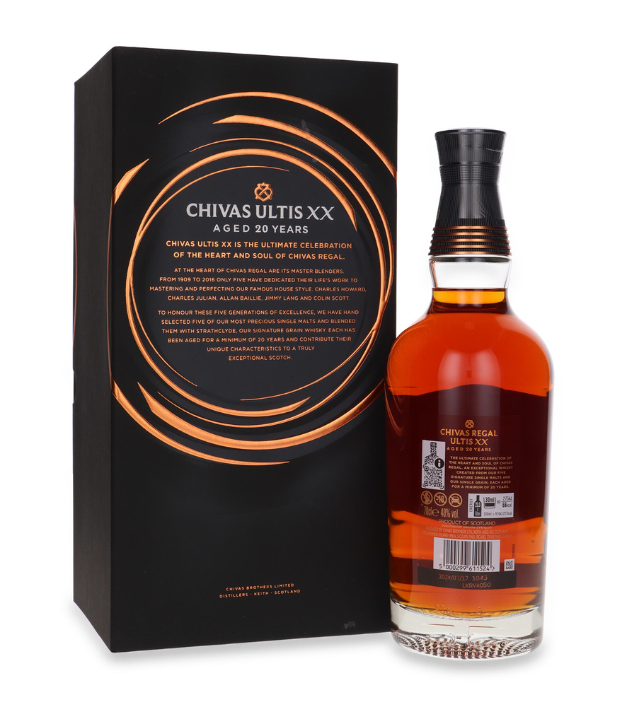 Chivas Regal Ultis XX 20-letni Blended Whisky 40% 0,7l