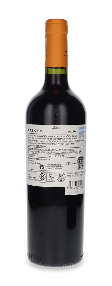 Kaiken Seleccion Especial Malbec 2023 / 13,5% / 0,75l