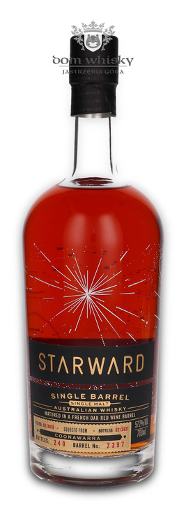 Starward Coonawarra (D.2016, B.2021) Red Wine Barrel Matured / 57,2% / 0,7l