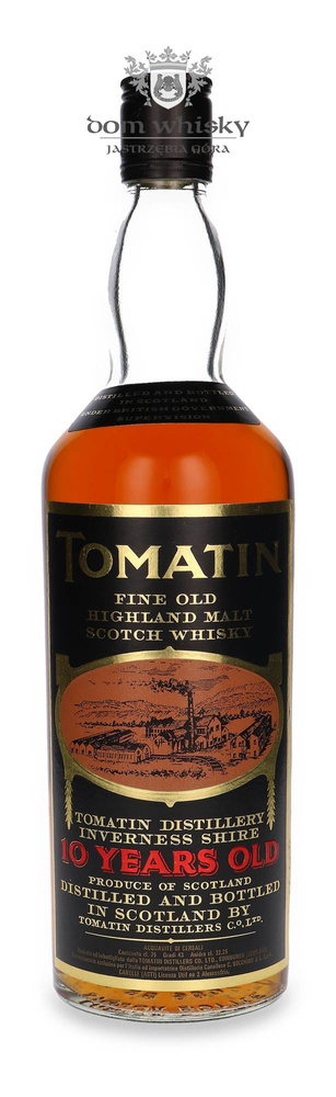 Tomatin 10-year-old (Bottled 1980s) /Unpacked/ 43%/ 0.75l