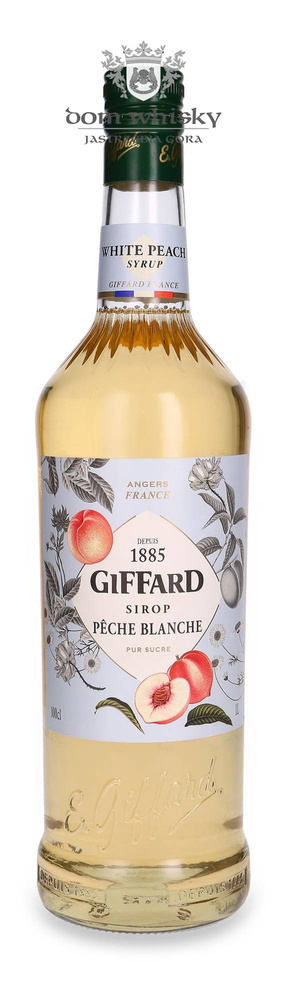 Giffard White Peach bartender syrup / 1.0l