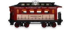 Jim Beam Dining Car Decanter / 40% / 0.75l