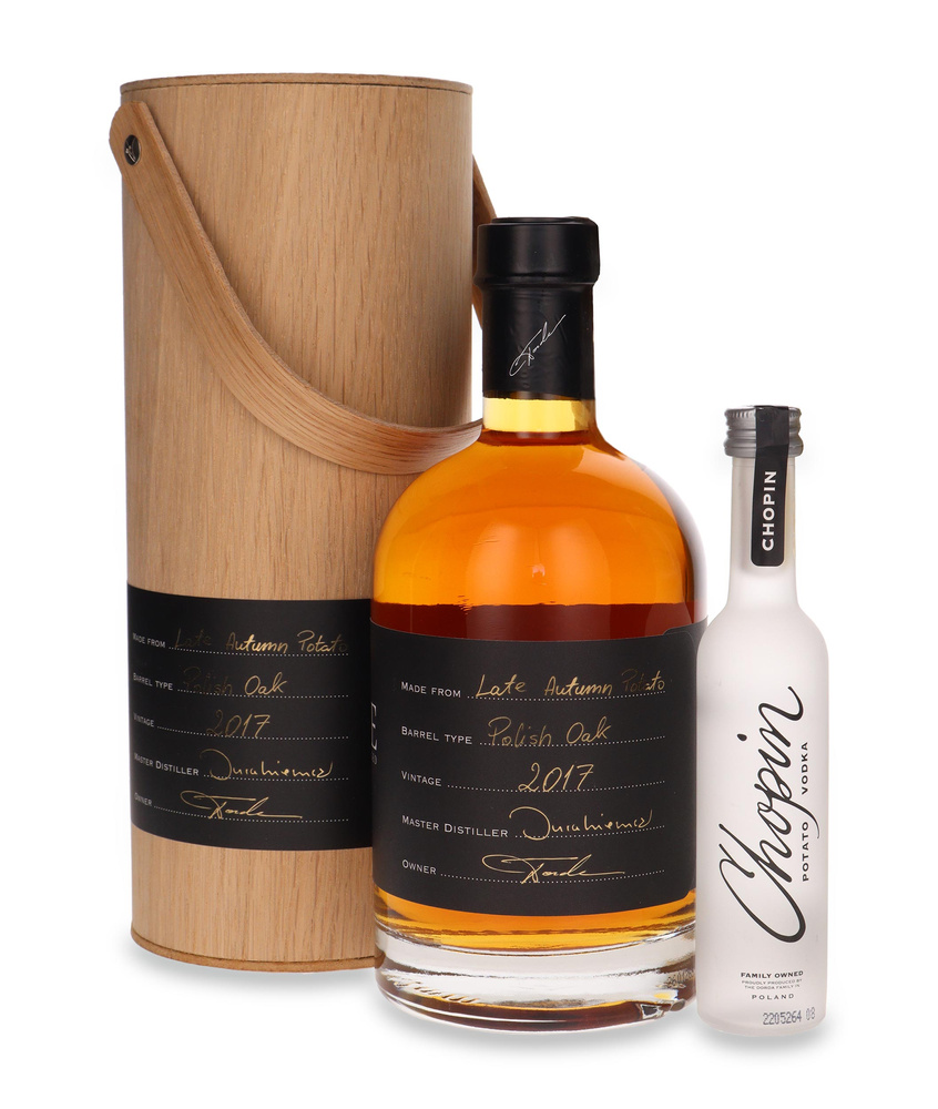 Chopin Vintage Late Autumn Potato 2017 Vodka + Chopin Potato Mini Bottle / 45.3% / 0.5 L