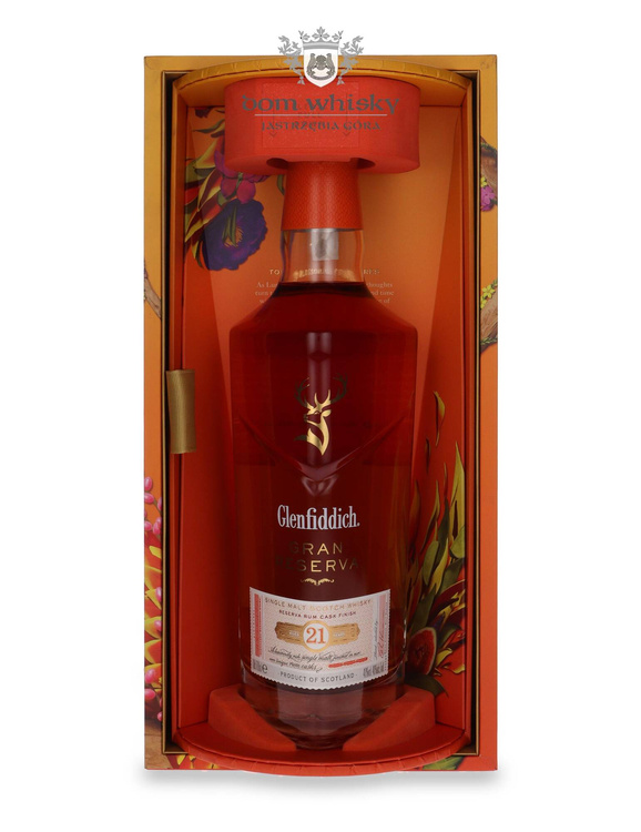 Glenfiddich Gran Reserva 21-letni Rum Cask Finish Chinese New Year 2023 / 40%/ 0,7l