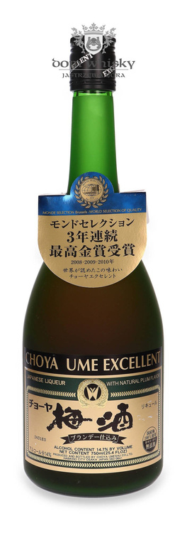 Choya Ume Excellent Japanese Liqueur / 14,7%/ 0,75l  