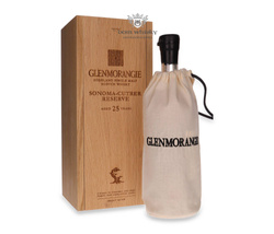 Glenmorangie 25 Year Old Sonoma-Cutrer Reserve / Wooden Box / 50.4% / 0.7l