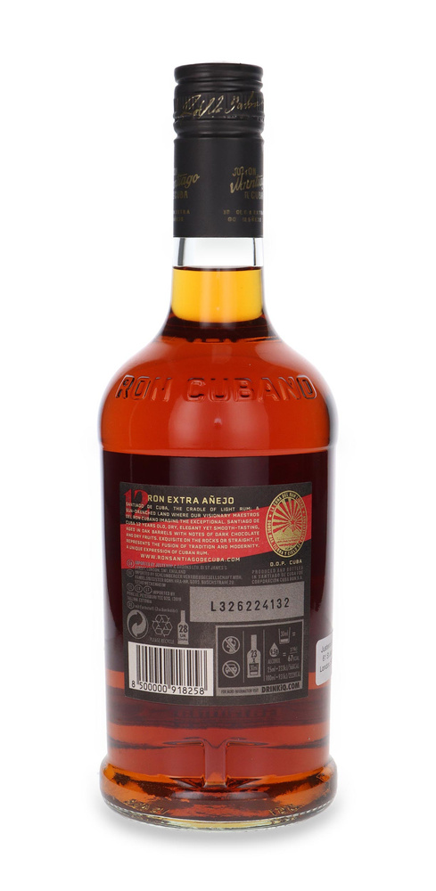 Rum Santiago de Cuba 12 year old Extra Anejo / 40% / 0.7l