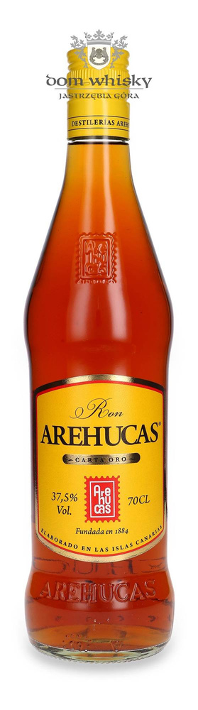 Arehucas Carta Oro Rum / 37.5%/ 0.7l