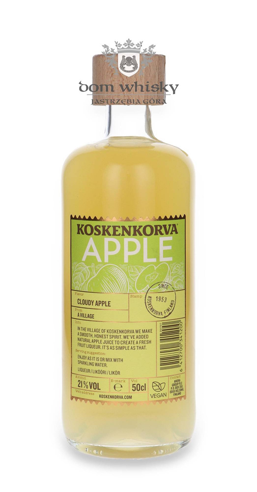 Koskenkorva Cloudy Apple Liqueur / 21% / 0.5l