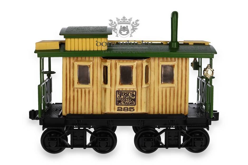 Jim Beam Jersey Western Railway 285 Yellow Caboose Decanter / 40% / 0.75l