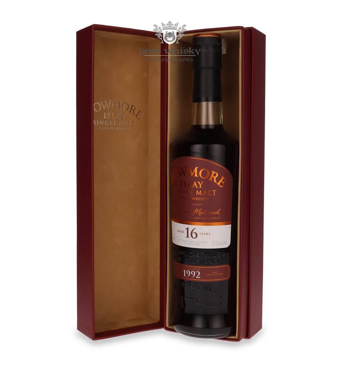 Bowmore 1992, 16-letni, Wine Cask Matured / 53,5% / 0,7l