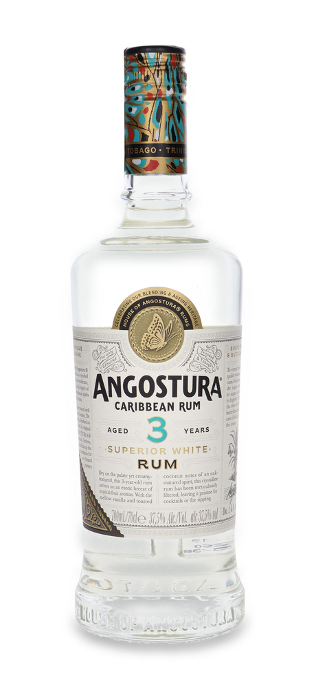 Angostura Reserva Premium White Rum, 3-letni / 37,5% / 0,7l