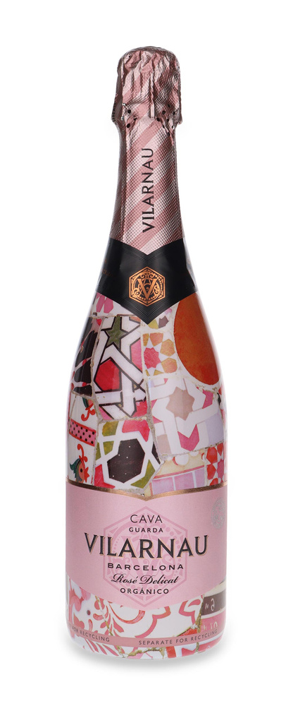 Cava Vilarnau Barcelona Rose Delicat Brut Organic / 12% / 0.75l