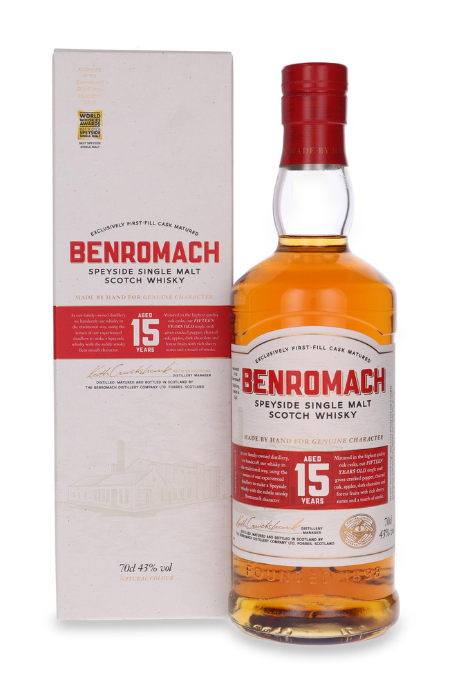 Benromach 15-year-old / 43% / 0.7l