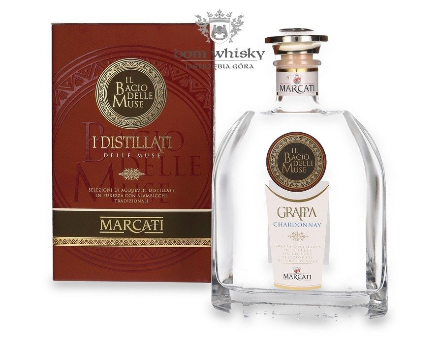 Marcati Grappa Chardonnay / carton / 40% / 0.7l