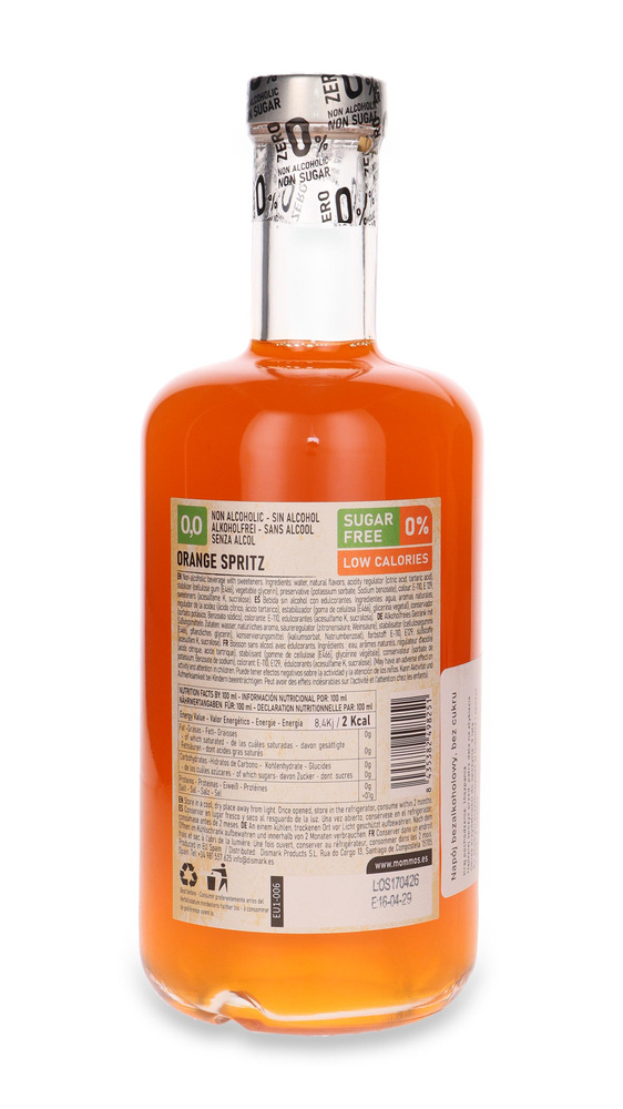 Mommos Orange Spritz Non-Alcoholic Botanicals Spirit / 0.0% / 0.7 L