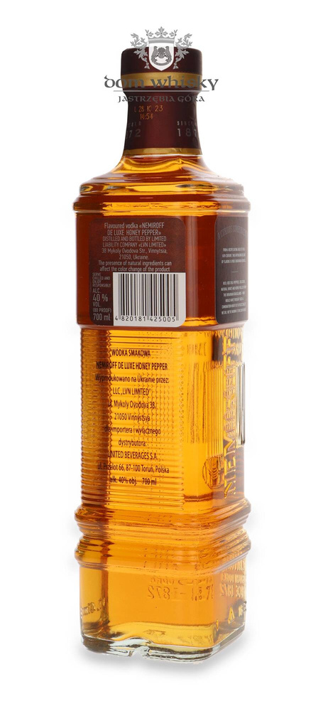 Nemiroff De Luxe Vodka Honey Pepper / 40% / 0.7l