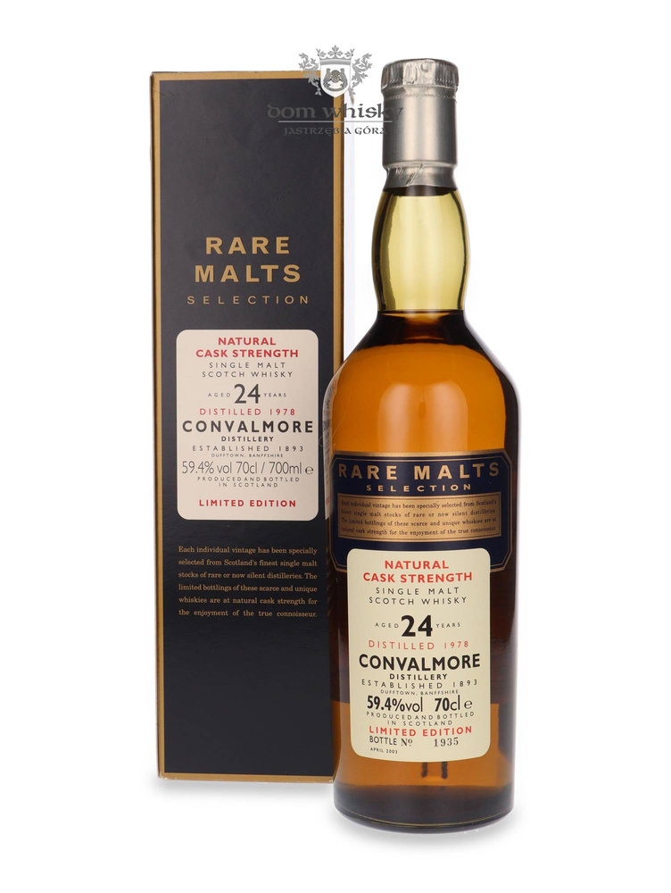 Convalmore 24-letni (D.1978, B.2003) Rare Malts / 59,4% / 0,7l