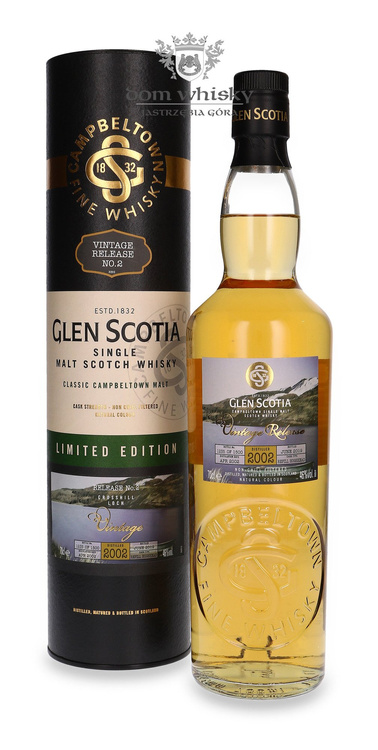 Glen Scotia 2002 Vintage Release No. 2 (2019) /46%/ 0,7l