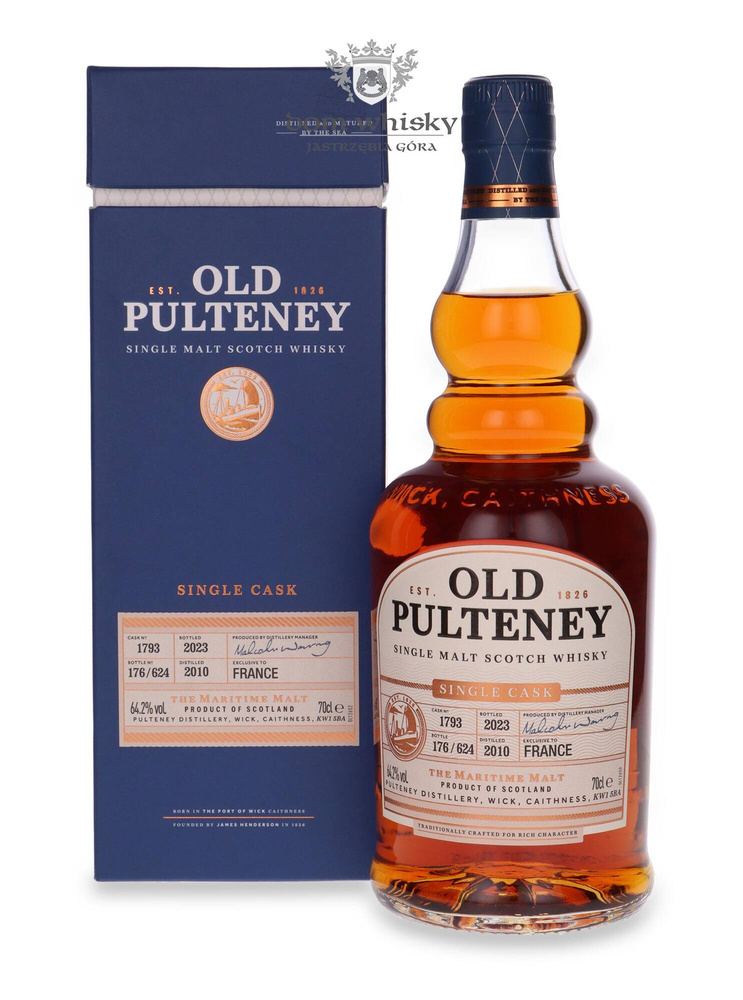 Old Pulteney Single Cask (D.2010, B.2023) / 64.2%/ 0.7l