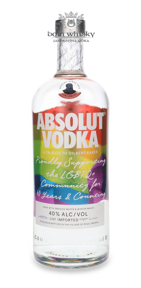 Absolut Vodka Rainbow Edition / 40% / 1.0l