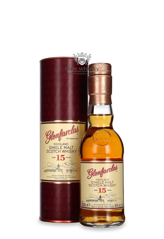 Glenfarclas 15-year-old / 46% / 0.2l