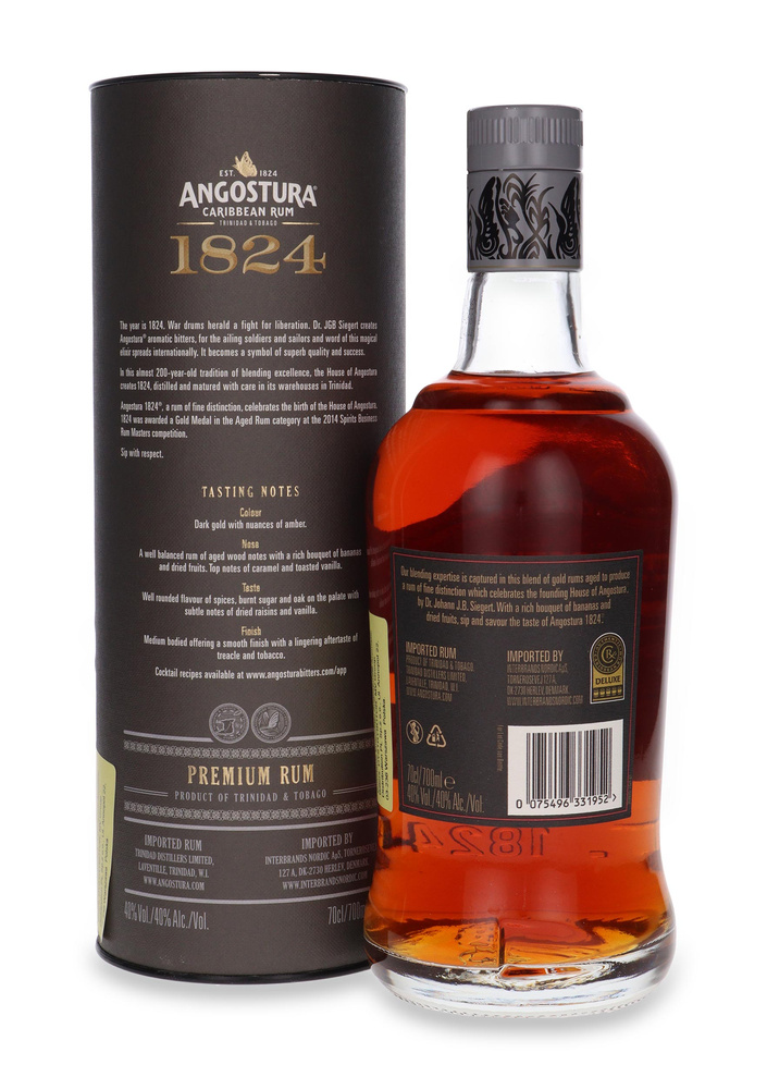 Angostura 1824 Premium Rum / 40% / 0.7l