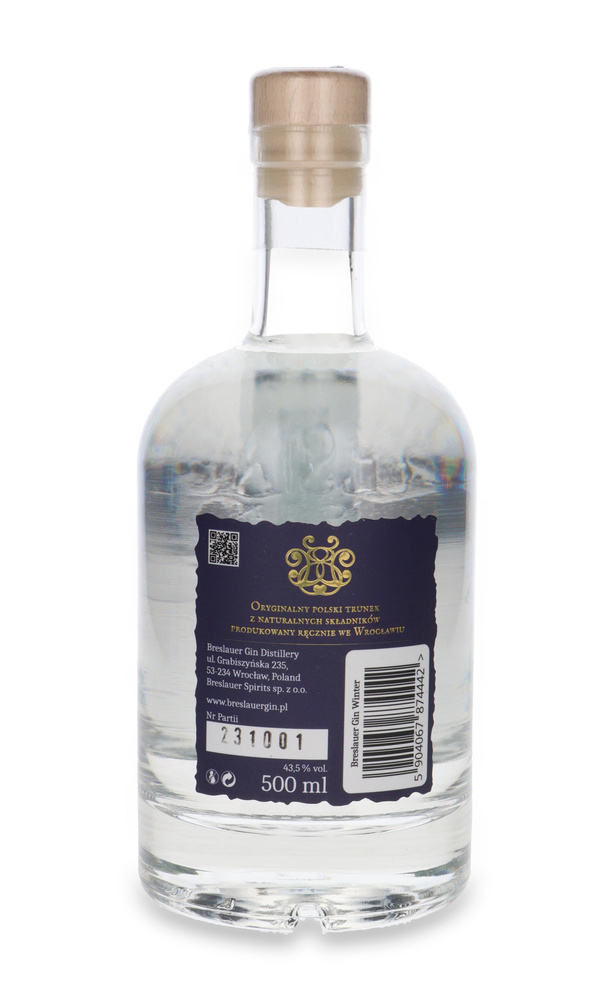 Breslauer Winter Gin Special Edition / 43.5% / 0.5l