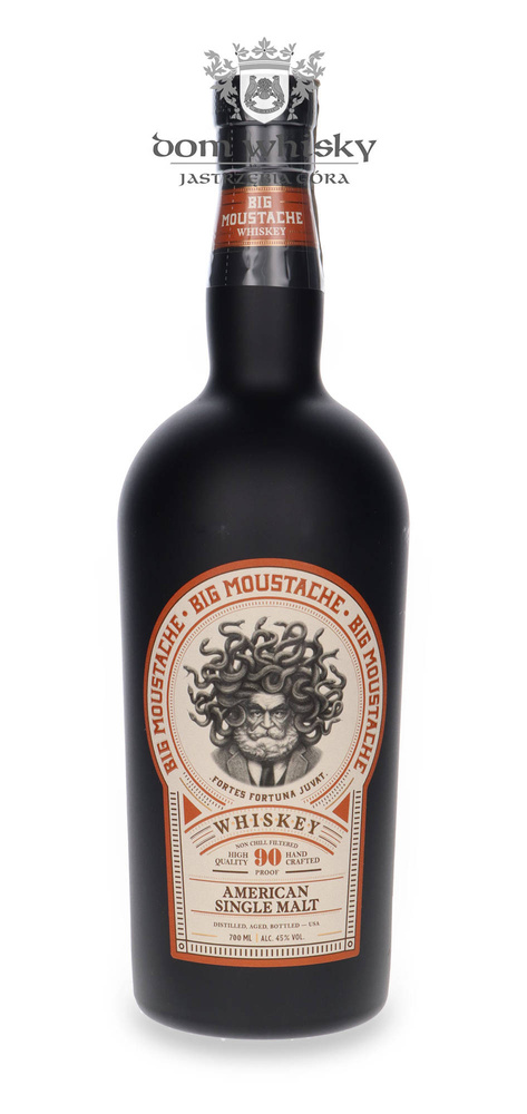 Big Mustache American Single Malt Whiskey / 45% / 0.7l