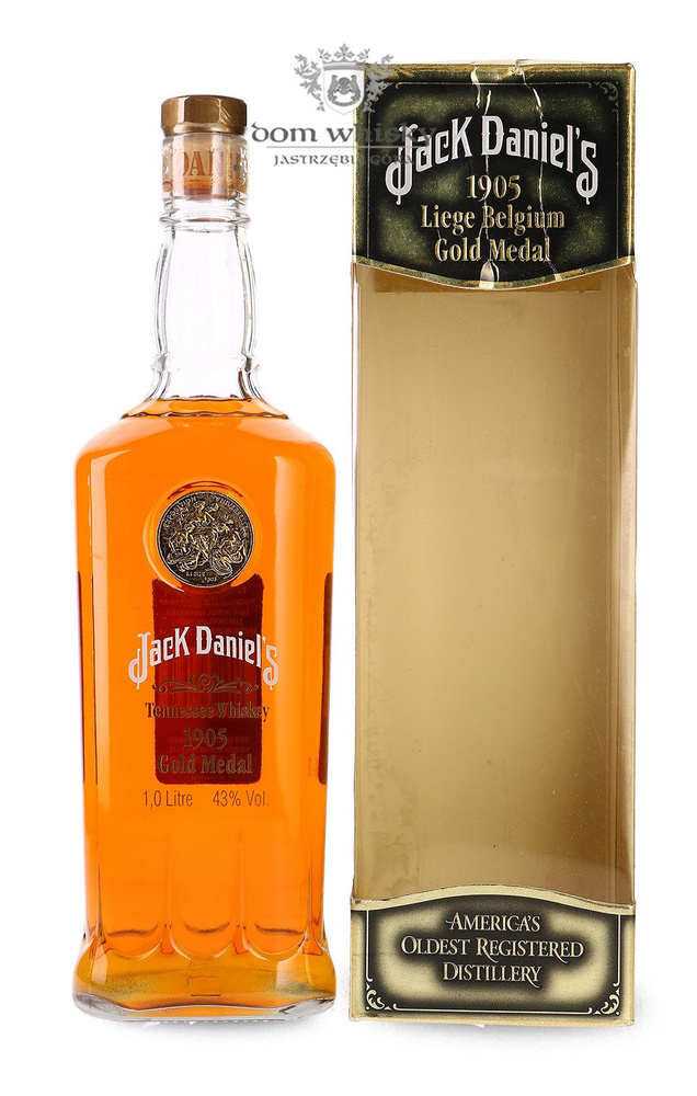 Jack Daniel's Gold Medal 1905 Liege /Box/ 43% / 1,0l