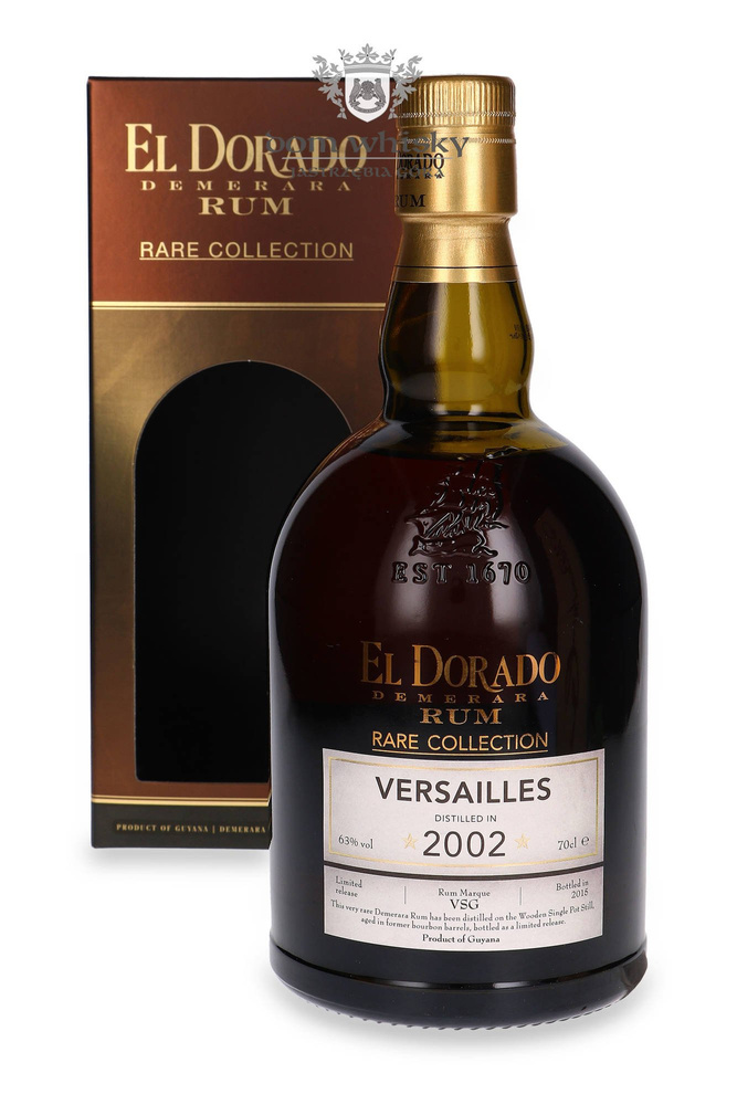 El Dorado Rum 2002 Versailles Rare Collection / 63% / 0.7l