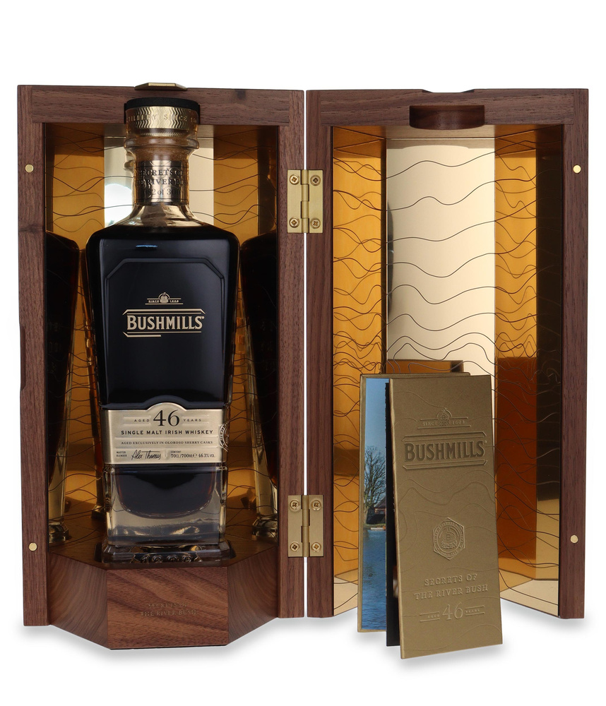Bushmills 46-letni Secrets Of The River Bush / 46,3%/ 0,7l