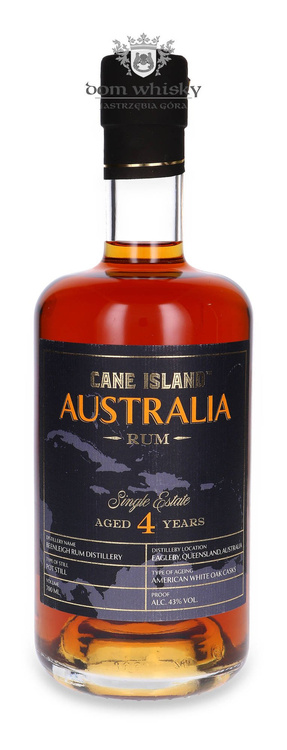 Cane Island 4 letni Australia Rum / 43% / 0,7l