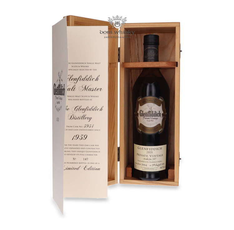 Glenfiddich 1959 Private Vintage (Cask # 3934) / 48,1% / 0,7l