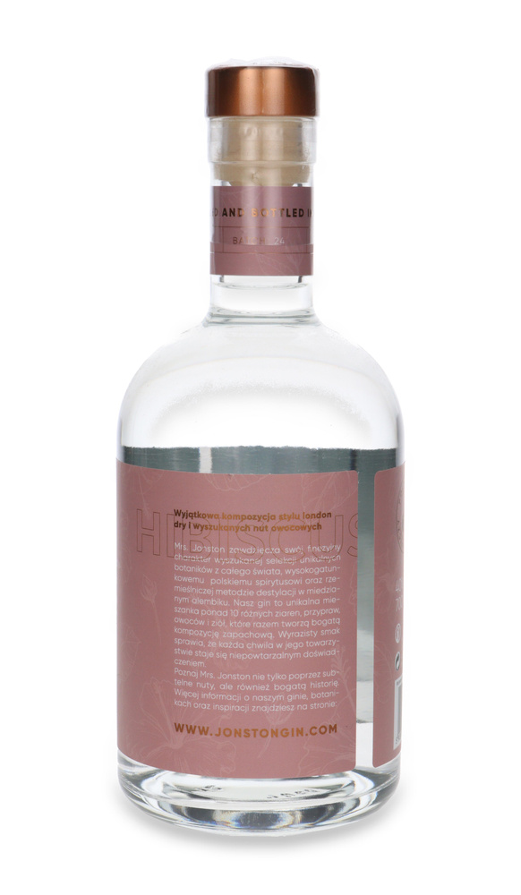 Jonston Gin Hibiscus Infused Gin / 40% / 0,7l