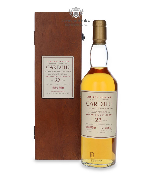 Cardhu 22-letni (D.1982, B.2005) Cask Strength / 57,8% / 0,7l