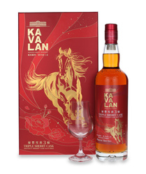 Kavalan Triple Sherry Horse 2026 kieliszek / 40%/ 0,7l