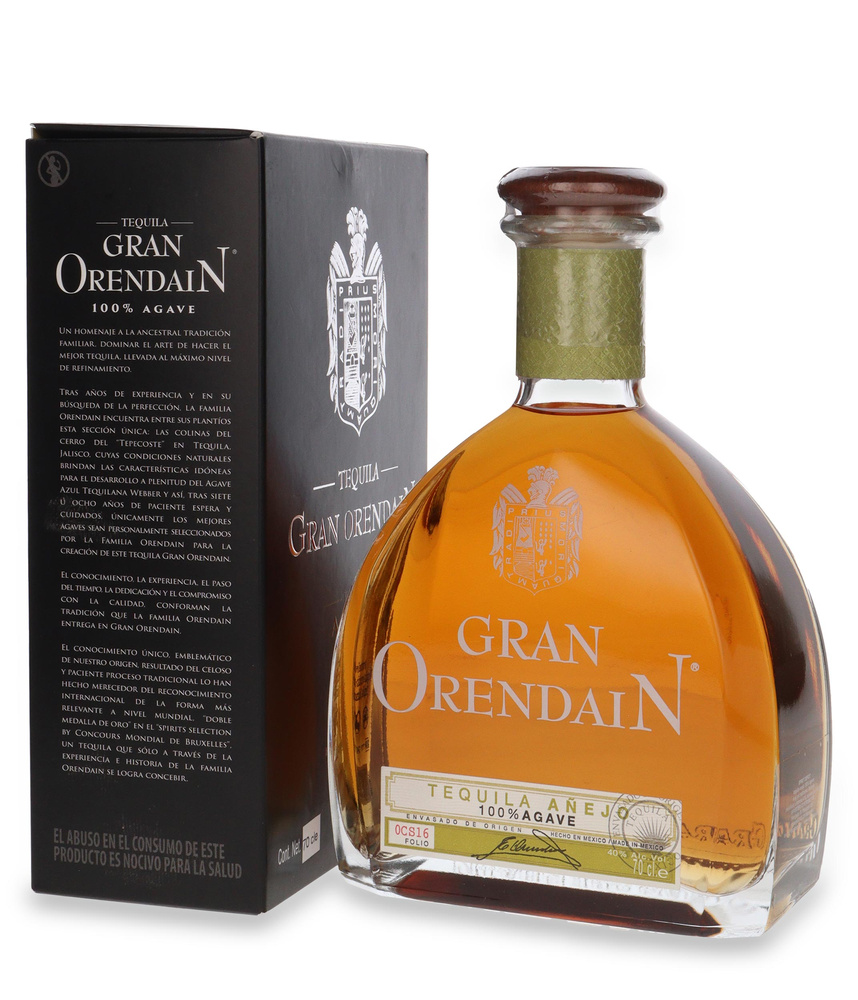 Tequila Gran Orendain Anejo 100% Agave / 40% / 0,7l