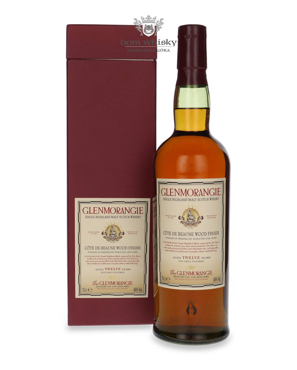 Glenmorangie 12-letni Côte De Beaune Wood Finish / 46% / 0,7l