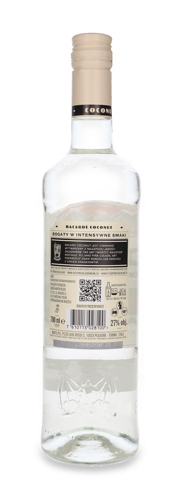 Bacardi Coconut Rum / 27% / 0,7l
