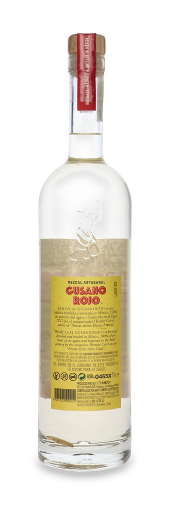 Mezcal Gusano Rojo / 38% / 0,7l