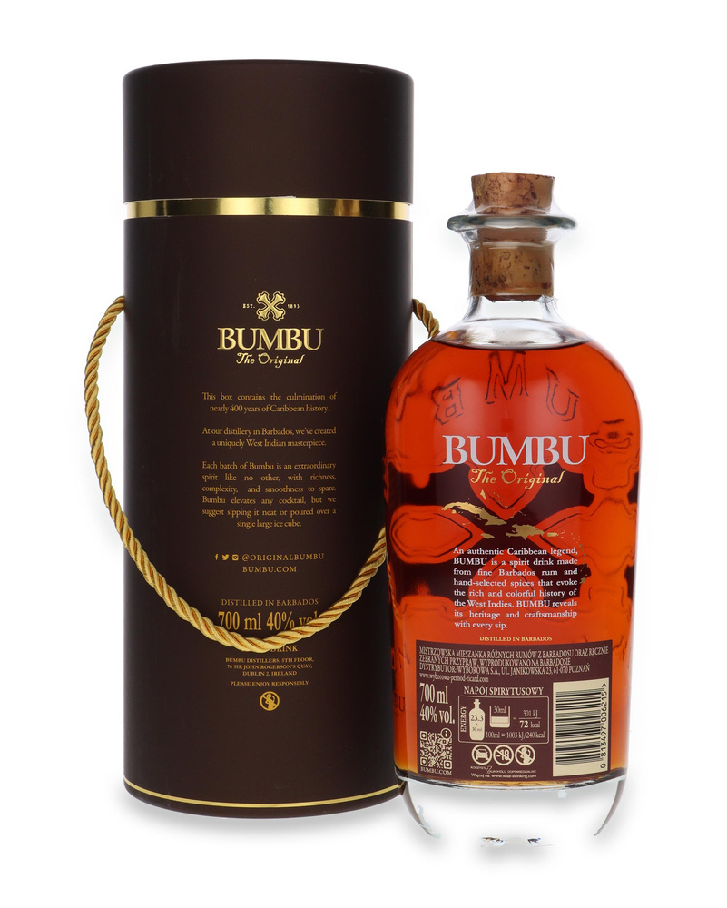 Bumbu Rum The Original / Tuba / 40% / 0,7l