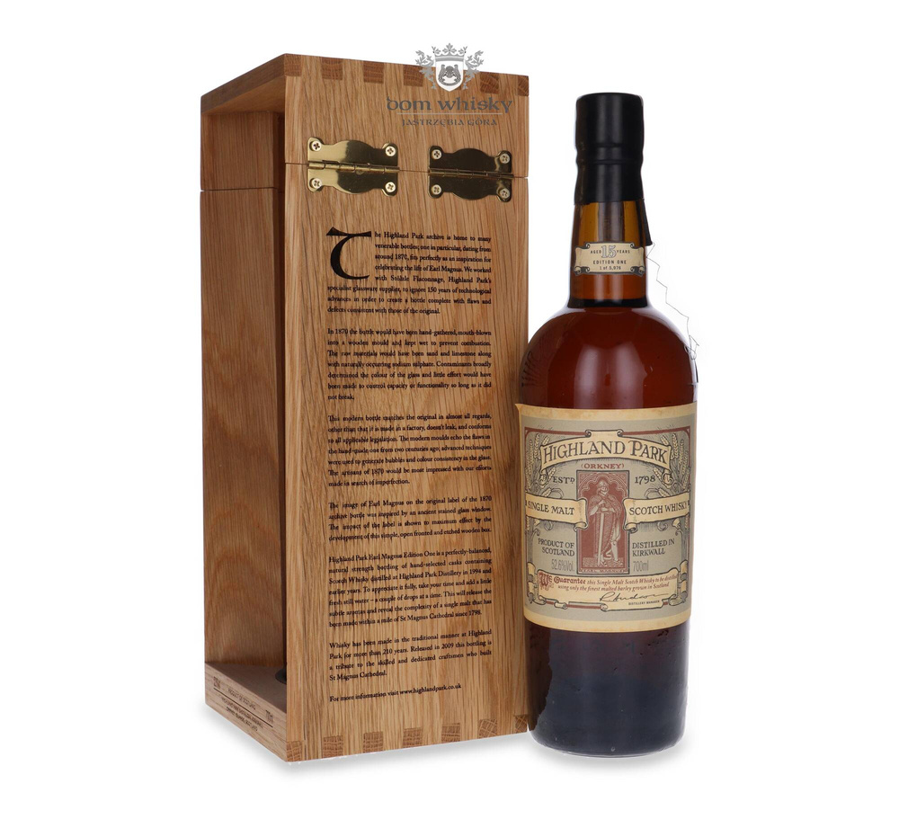 Highland Park 15-year-old Earl Magnus / 52.6% / 0.7l
