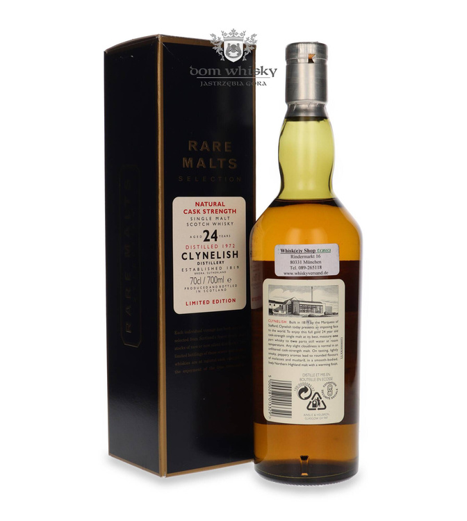 Clynelish 24-letni (D.1972, B.1997) Rare Malts / 61,3% / 0,7l